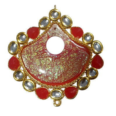 70mm Large Size Kundan Pendant  Pendant High Quality Sold Per Set
