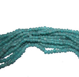 4mm Economic Glass Beads Strand, Priced Per 10 Strands, shapes and colors may vary with handcrafted items,  strand length 16 inches