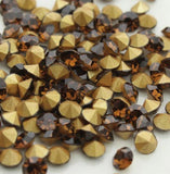 4.80mm, Flatback Chatons, Glass Rhinestone, Sold Per Pack of 144 Pcs, Size SS-20