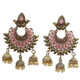 Traditional Marriage Party Bridal Earring Bold Large and Heavy Eye Catching