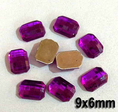500 PCS Acrylic Craft Gems Kundan Stone Used in Nail Art, Clothing, Jewelry adornment, Crafts  etc. Not adhesive Flat Back can use glue to finish your project