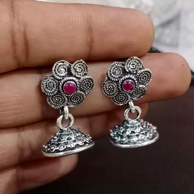 2 Pair Pack 10x30 mm Earring Making Studs,Stone Studded