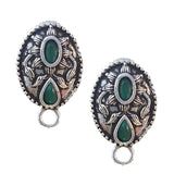 24x14 mm Stone Studded Earring studs sold by per pair pack