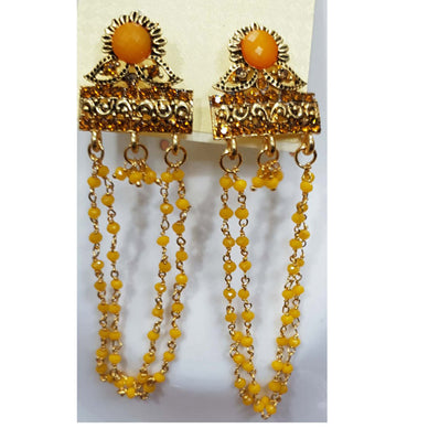 Traditional Marriage Party Bridal Earring Bold Large and Heavy Eye Catching