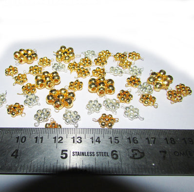 20 pcs Aluminum base colorful bails