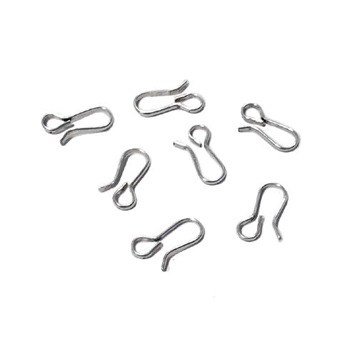 20 Pieces Pack' Oxidised Silver Plated S Clasps for Jewellery Making Size About 13-15  MM