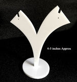 Earring display stands Sold by per piece
4-5 Inches Approx