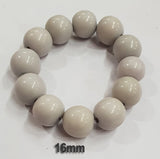 10 Pcs Pack Size about 18x8mm 16mm Round Resin Beads