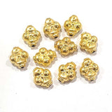 14x17mm Light Weight large size metal beads, Sold Per pack of 10 Pcs