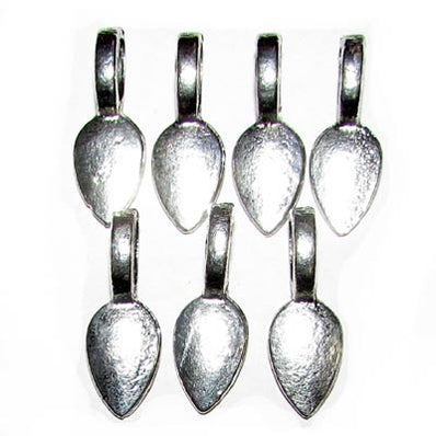 40 Pcs Pack Kolhapuri Metal beads for making necklace