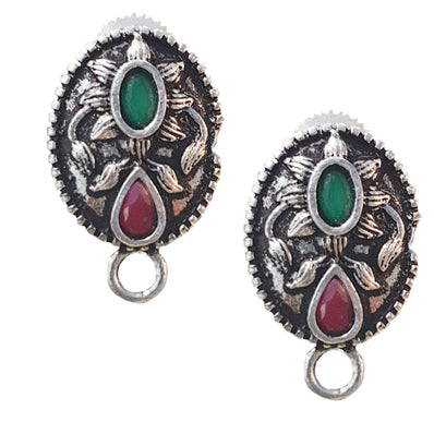 24x14 mm Stone Studded Earring studs sold by per pair pack