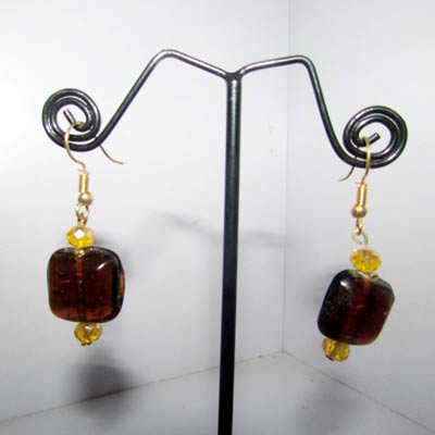 28x15mm Fashion Earring Sold By Per Pair