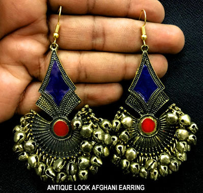 Afghan Earrings Sold by per pair pack
(Antique Look)
Note: No return Or Exchange in this Product