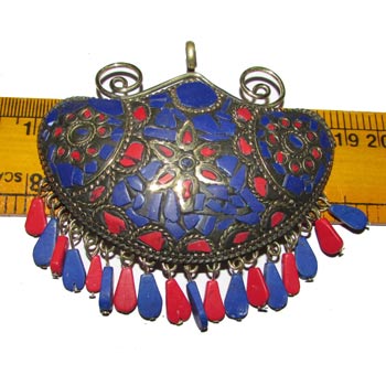 Ethnic Tribal Nepali-Tibatan handmade India made jaipuri Pendants