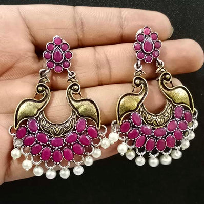 Earrings (Handmade) Alluring designs, Brass work,sold by per pair pack (limited Edition)