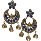 Traditional Marriage Party Bridal Earring Bold Large and Heavy Eye Catching