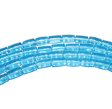 Plain Crstal High Quality, 5x10mm Crystal Glass beads, priced per strand  strand length 16 inches