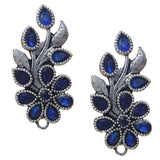 42x22 mm Stone Studded Earring studs sold by per pair pack