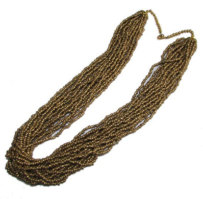 On Sale !!Multi Strands 20 to 30 Row glass beads necklace
