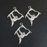 10 Pcs Pack, Approx Size 24x21mm Size Bird and Animal Shape Charms Pendants
