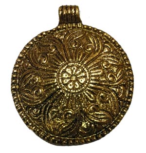 Light Weight, Gold Plated, Aluminum Pendants,Size about 50~60mm
