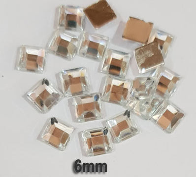 500 PCS Acrylic Craft Gems Kundan Stone Used in Nail Art, Clothing, Jewelry adornment, Crafts  etc. Not adhesive Flat Back can use glue to finish your project