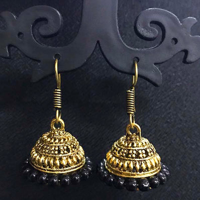 High Quality Indian Made Oxidized Jhumka Earring Sold by per Pair Pack