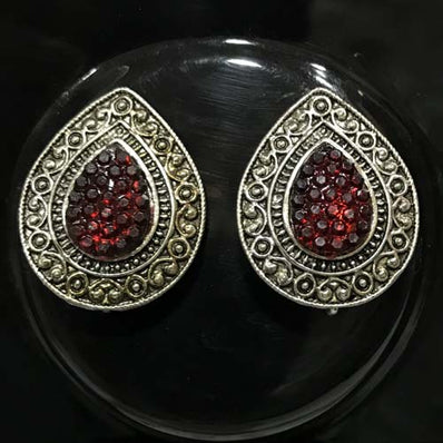 5 Pair Pack Ear Studs (Stone Studded)