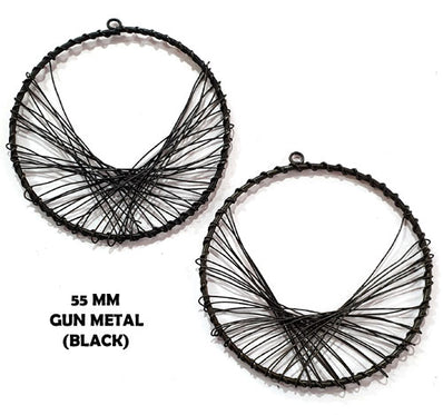 Wired Earring Base (Handmade) Sold by per pair pack,crafted by hand