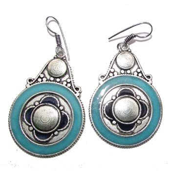 Size 52x36mm Per pair Pack Nepali Earrings,