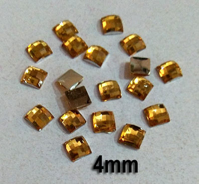 500 PCS Acrylic Craft Gems Kundan Stone Used in Nail Art, Clothing, Jewelry adornment, Crafts  etc. Not adhesive Flat Back can use glue to finish your project  500 pcs