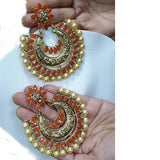 Traditional Marriage Party Bridal Earring Bold Large and Heavy Eye Catching