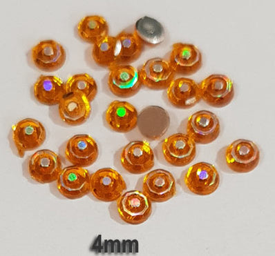 500 Pcs pack Round Acrylic stone for adornment Size mentioned on image