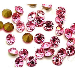 5.50mm, Flatback Chatons, Glass Rhinestone, Sold Per Pack of 144 Pcs, Size SS-25