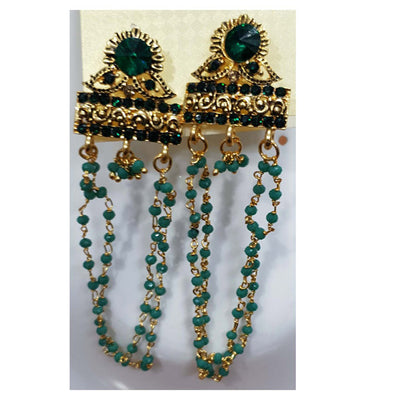 Traditional Marriage Party Bridal Earring Bold Large and Heavy Eye Catching