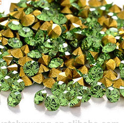 3mm, Flatback Chatons, Glass Rhinestone, Sold Per Pack of 144 Pcs, Size SS-11