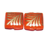 Size  20x7mm ,Handmade Ethnic Indian trade hand brushed painted beads. fast beads, Sold by Per pair