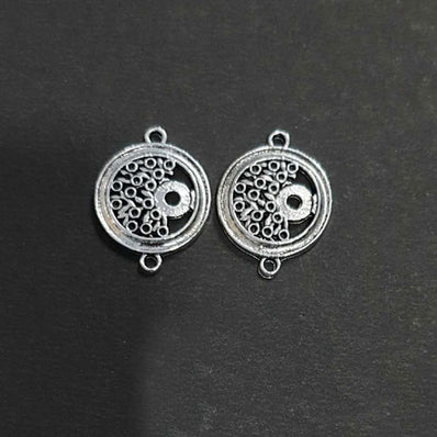 10 Pcs Pack in approx 20x27mm Size Channel Link and Connectors Jewelry Making Findings Charms Beads