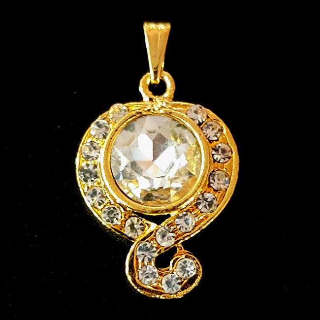 22x30 mm Stone Pendants high quality stone setting gold plated Sold by Per Piece