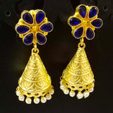 ''EXCLUSIVE''46-50 mm Hand Crafted Kundan Earrings Sold by per Pair pack