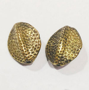 10 Pcs Pack, Approx Size 27x18mm,Aluminum Metal Beads, Antiqued, Light Weight for Tribal Jewellery
