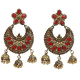 Traditional Marriage Party Bridal Earring Bold Large and Heavy Eye Catching