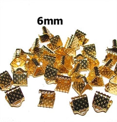 50Pcs crimp, Necklace end Tips