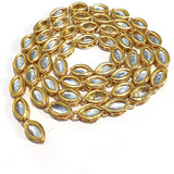 20 Pcs Pack Kundan Beads for Jewellery Making