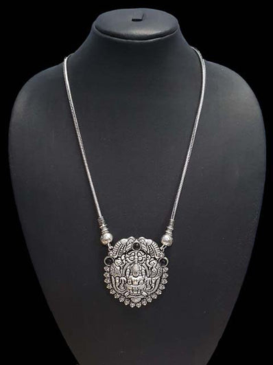 Oxidized Temple Necklace Sold By Per Piece