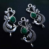 10 Pcs Pack, 18x37 mm, Stone studded connectors,
Can be also used as Earring Base,