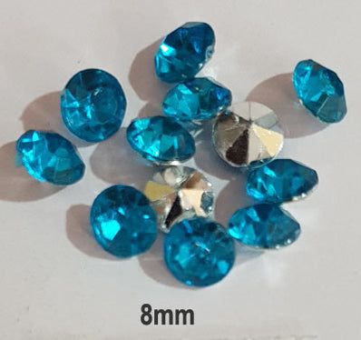 500 Pcs Pack, Point Back Resin Craft Gems Kundan Stone Used in Clothing, Jewelry adornment, Crafts  etc. Not adhesive Flat Back can use glue to finish your project