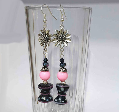 Buy at Factory Price handmade lampworked Glass Beads faishon Earrings European Style