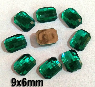 500 PCS Acrylic Craft Gems Kundan Stone Used in Nail Art, Clothing, Jewelry adornment, Crafts  etc. Not adhesive Flat Back can use glue to finish your project