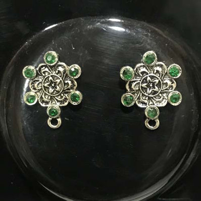 5 Pair Pack Ear Studs (Stone Studded)